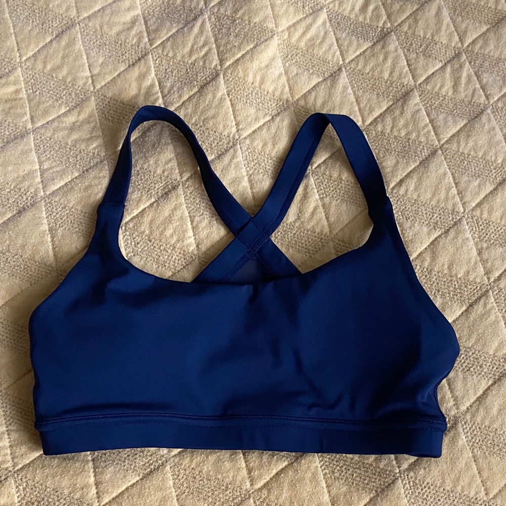 Oiselle Black Hi Twenty Sports Bra